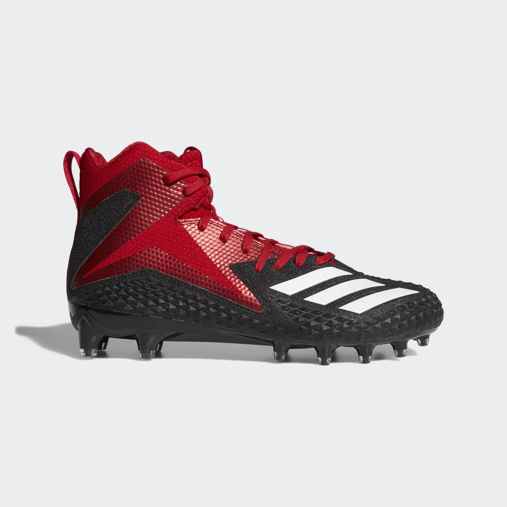 Ghete Fotbal Adidas Freak x Carbon Mid Barbati Romania - Negrii/Albi/Rosii CG4406